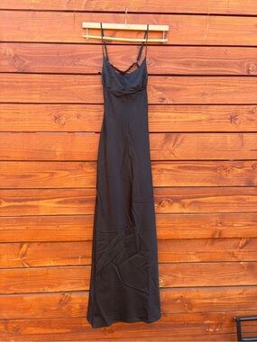 treasure bias cut maxi dress Treasure Bias Cut Maxi Dress Blue